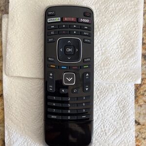Vizio Black Universal TV Remote with Dedicated Streaming Buttons